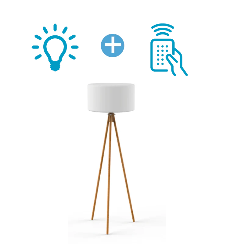 Ampoule IN & OUT A70 9W E27 + Télécommande