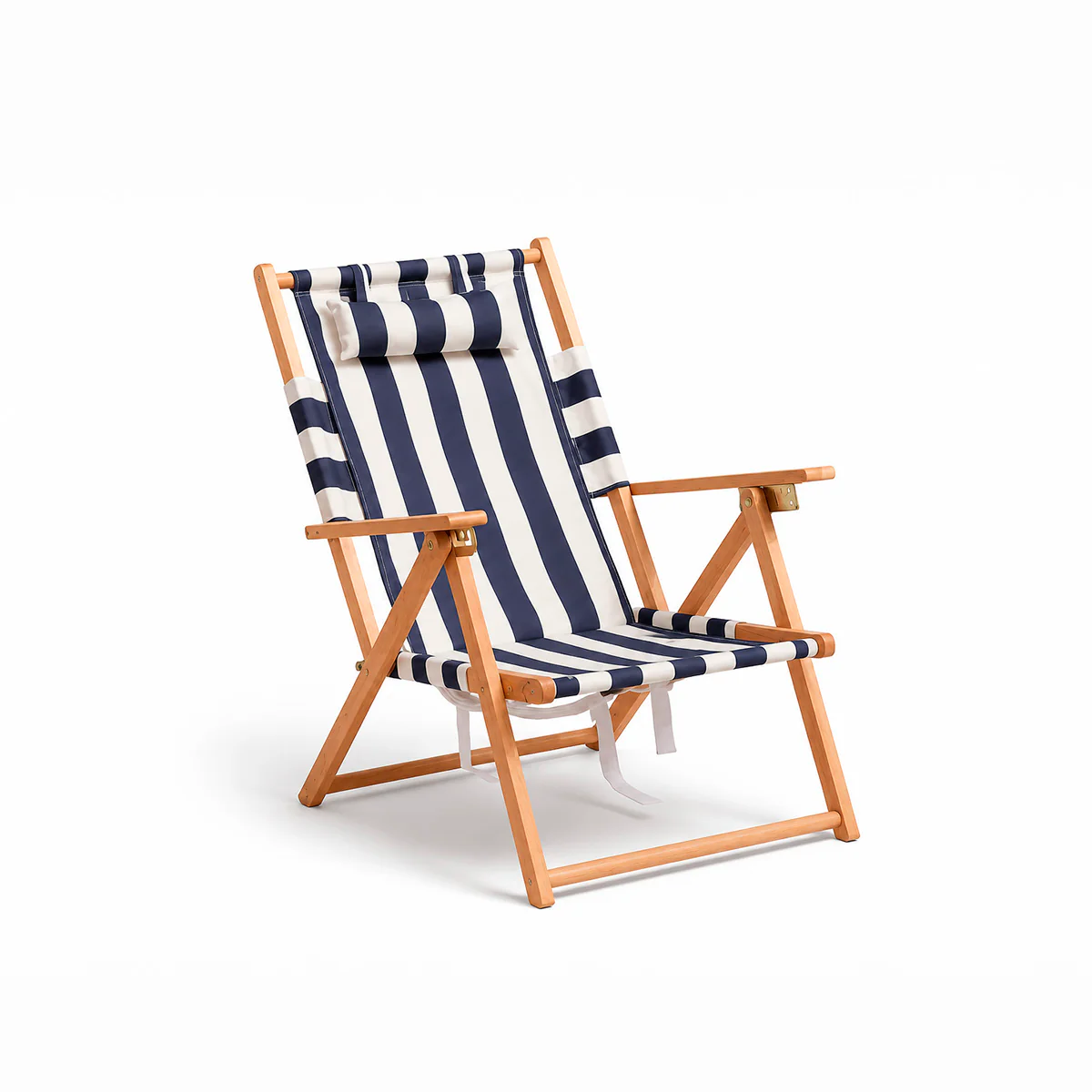 CHAISE PLIANTE À RAYURES - AIGUABLAVA - Image 2