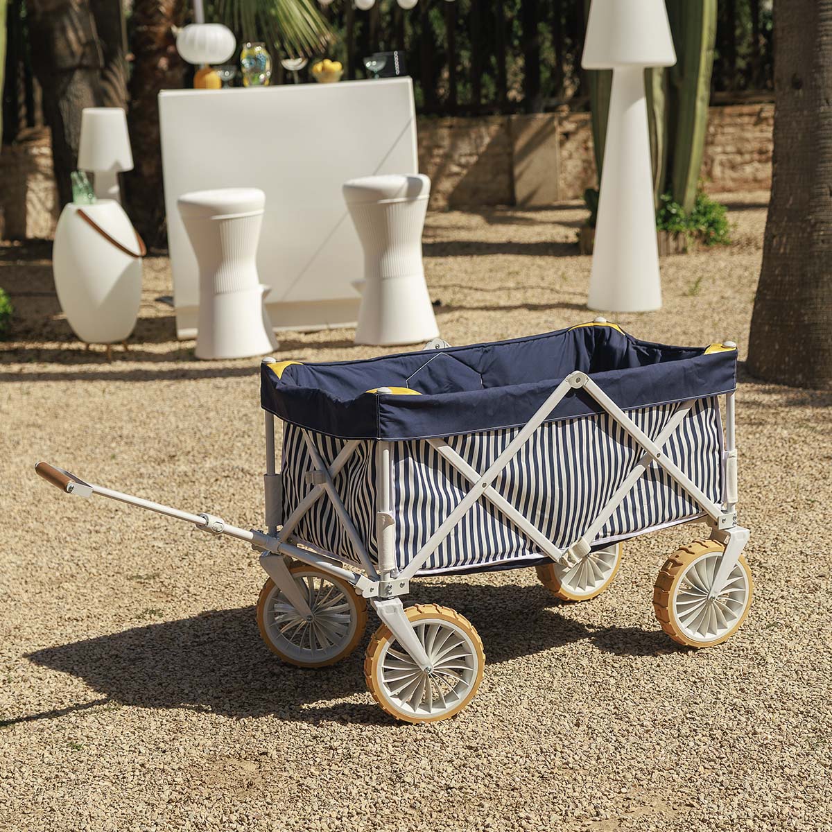 Chariot pliable polyvalent pour la plage, le camping et le jardin BAIA BLU - Image 5