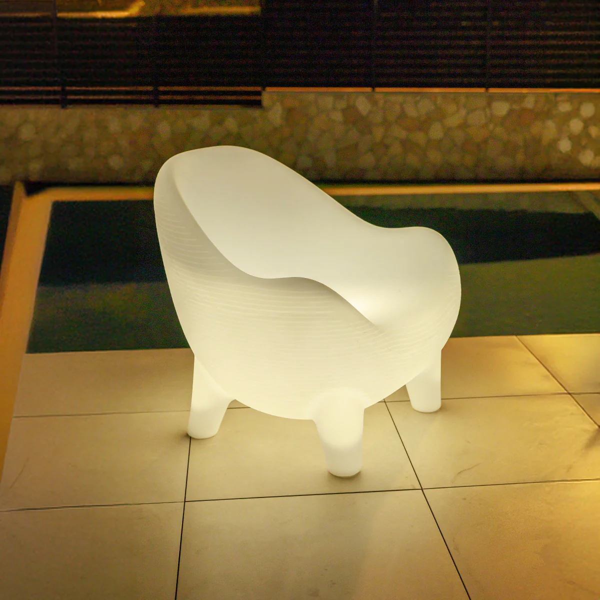 FAUTEUIL EXTÉRIEUR ARUBA AVEC LUMIÈRE / SANS LUMIÈRE - Image 5
