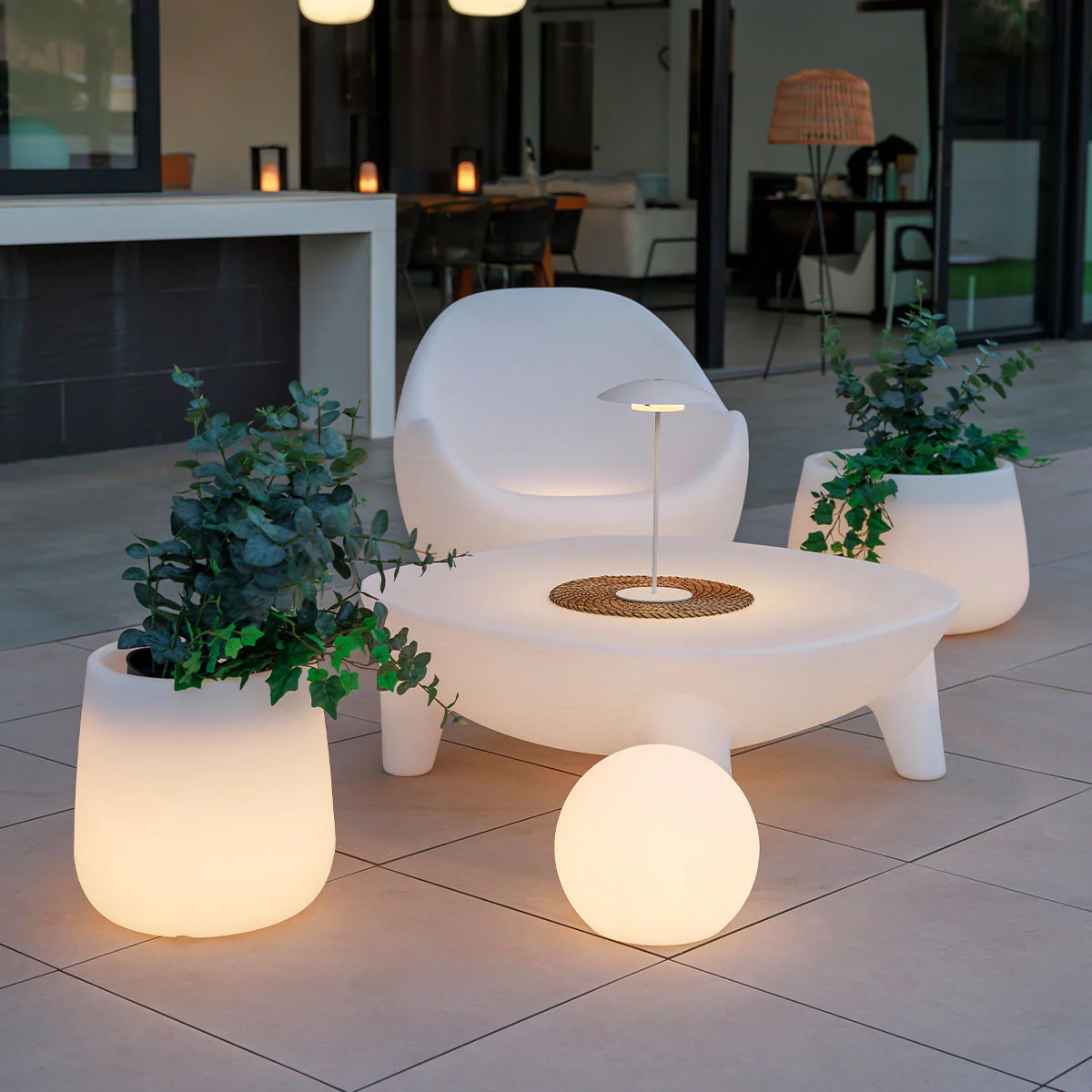 FAUTEUIL EXTÉRIEUR ARUBA AVEC LUMIÈRE / SANS LUMIÈRE - Image 7