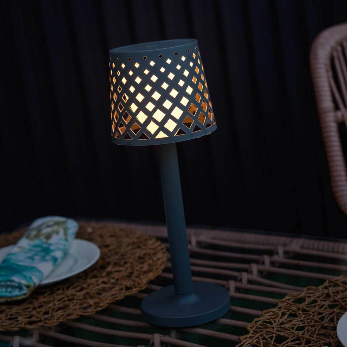 Lampe décorative sans fil GRETITA LAMPE DE TABLE BLANC - Image 2