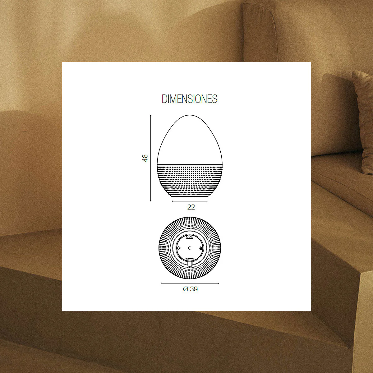 LAMPE EN FORME D'ŒUF OVO - Image 12