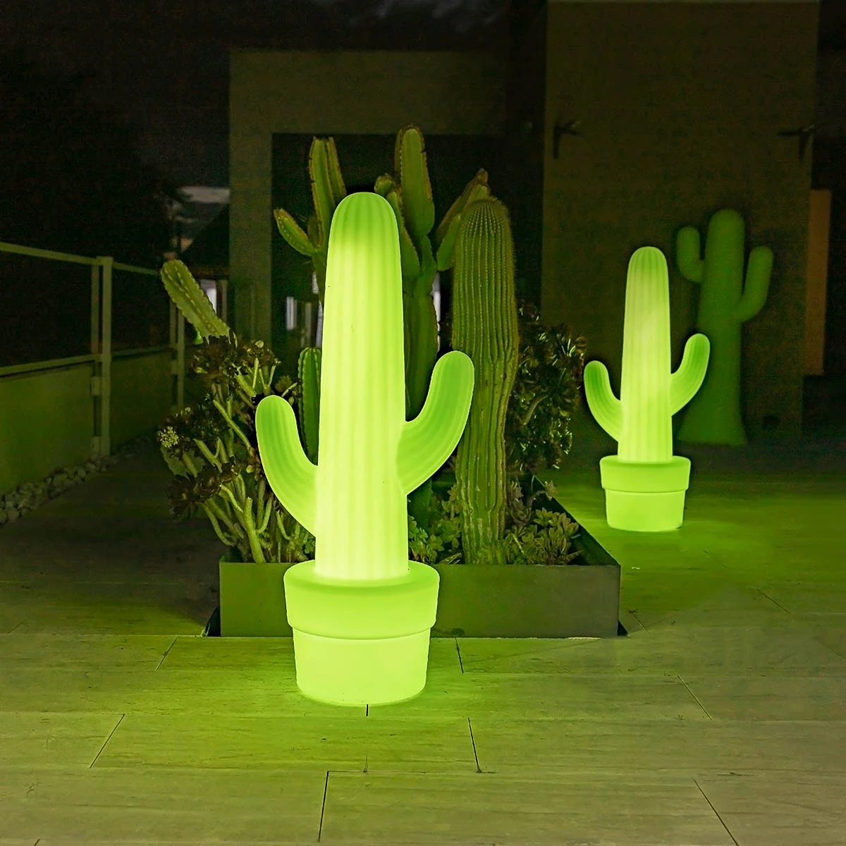 LAMPE KAKTUS VERT CITRON - Image 3