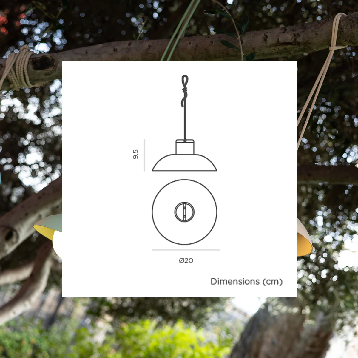 LAMPE SUSPENSION SANS FIL SYROS - Image 17