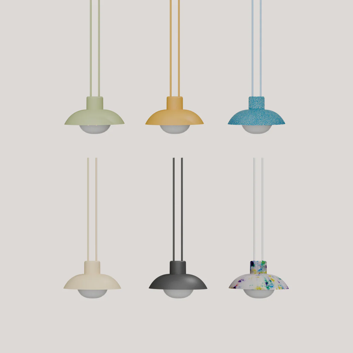 LAMPE SUSPENSION SANS FIL SYROS - Image 2