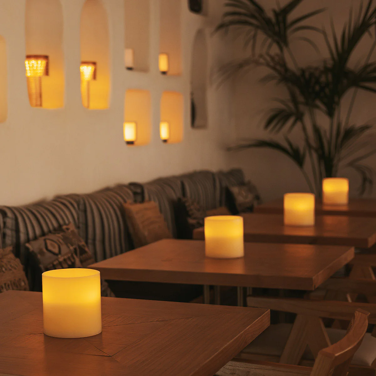 LAMPES EN FORME DE BOUGIE DOLO 3 WICKS - Image 3