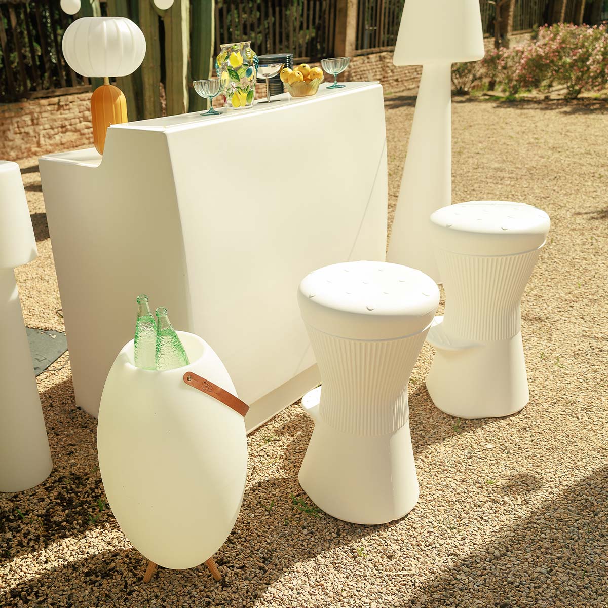 Pack x1 Bar Sicilia + x2 Tabouret Corfu 74 - Image 5