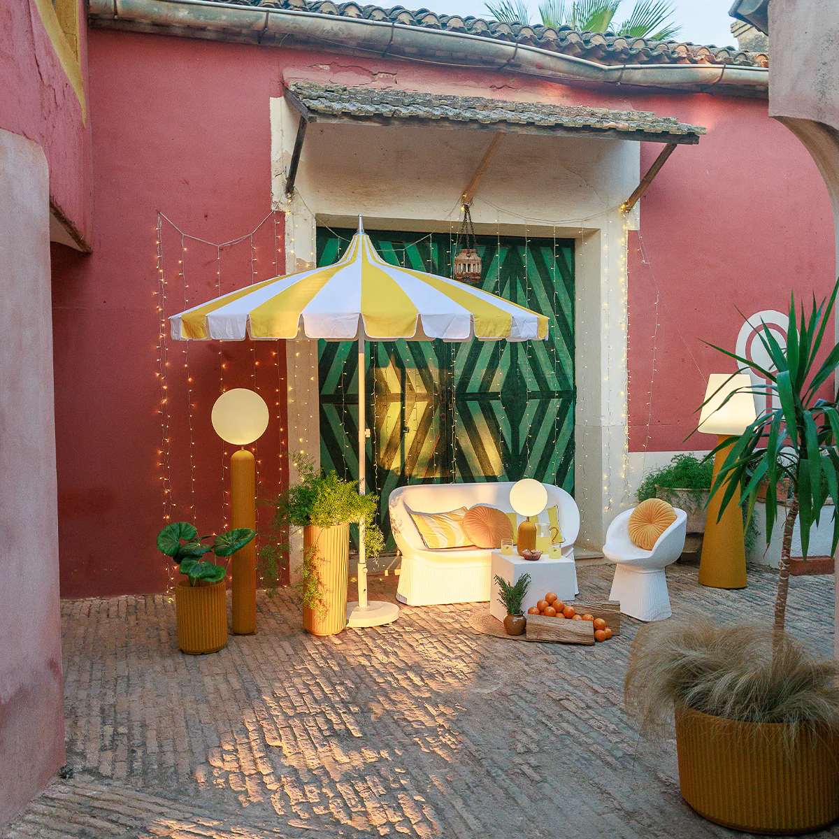Parasol de type pagode ATRANI ø250 cm - Image 3