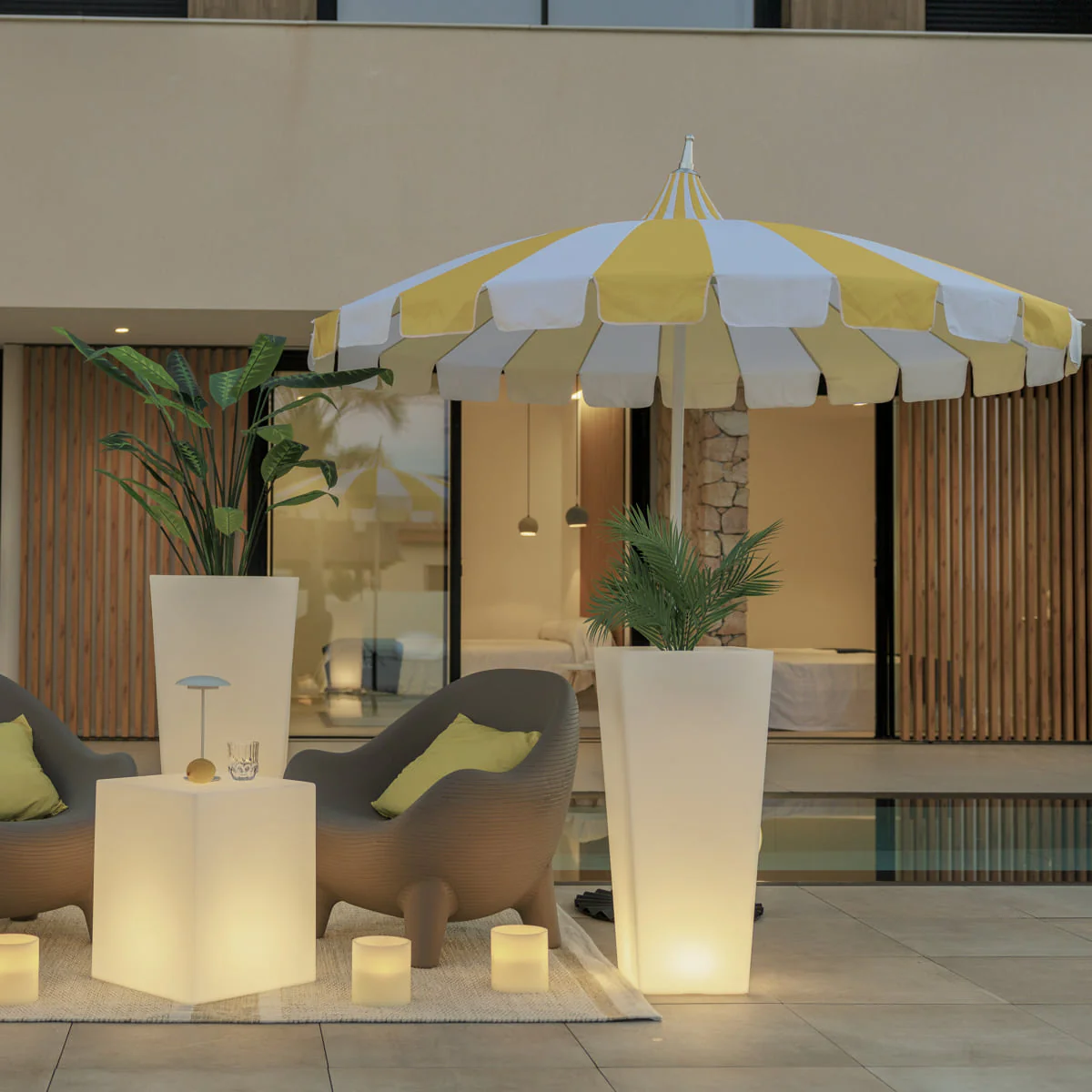 Parasol de type pagode ATRANI ø250 cm - Image 8