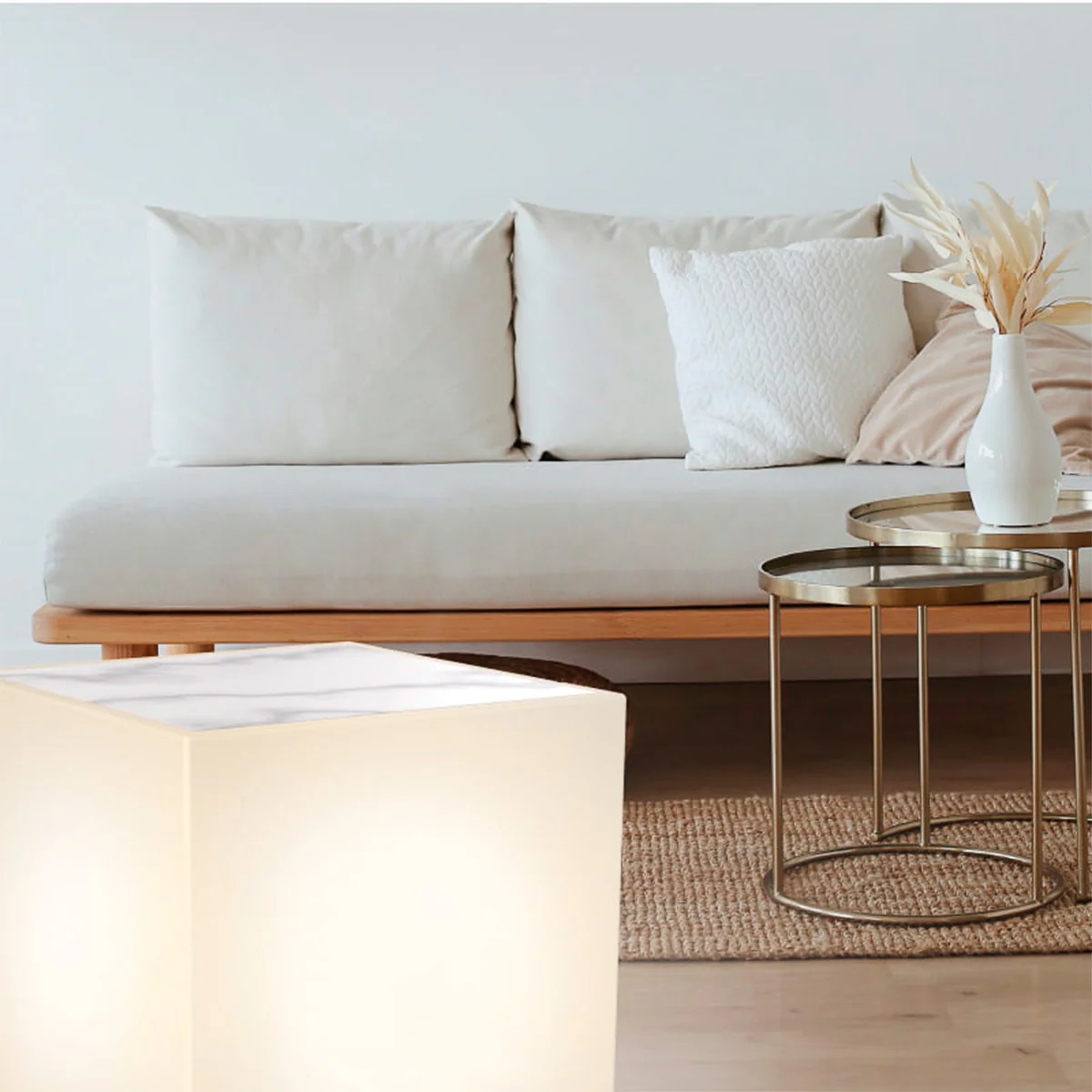 PETITE TABLE AVEC LUMIÈRE BORA | USAGE INTÉRIEUR - Image 2