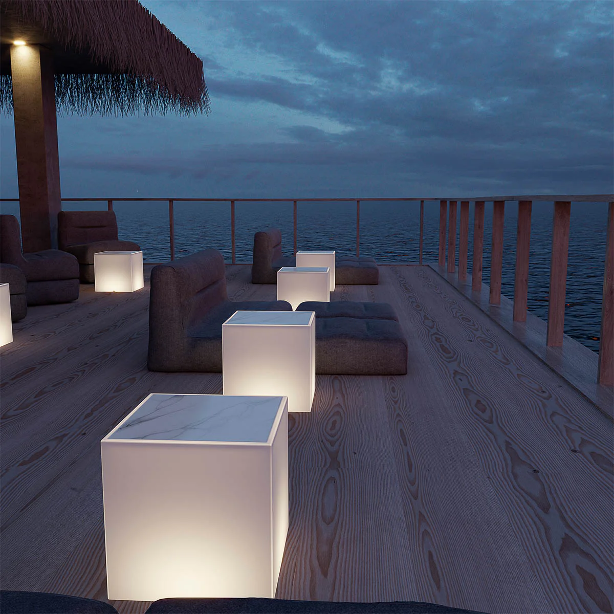 PETITE TABLE AVEC LUMIÈRE BORA | USAGE INTÉRIEUR - Image 5