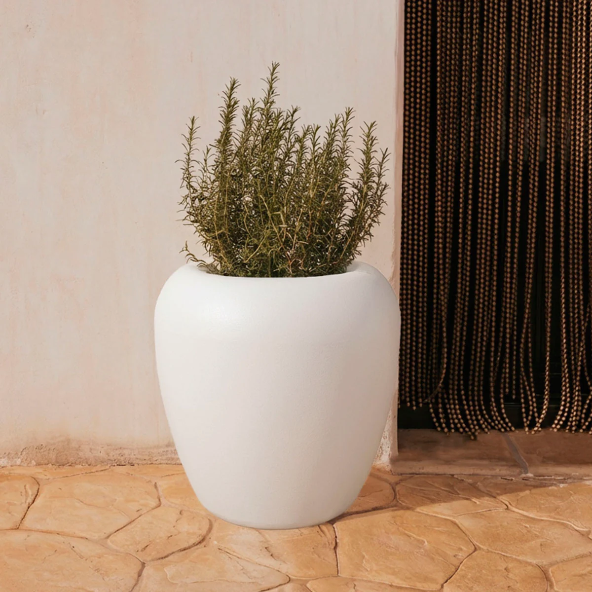 POT DE FLEURS ROND ARECA 80 - Image 5