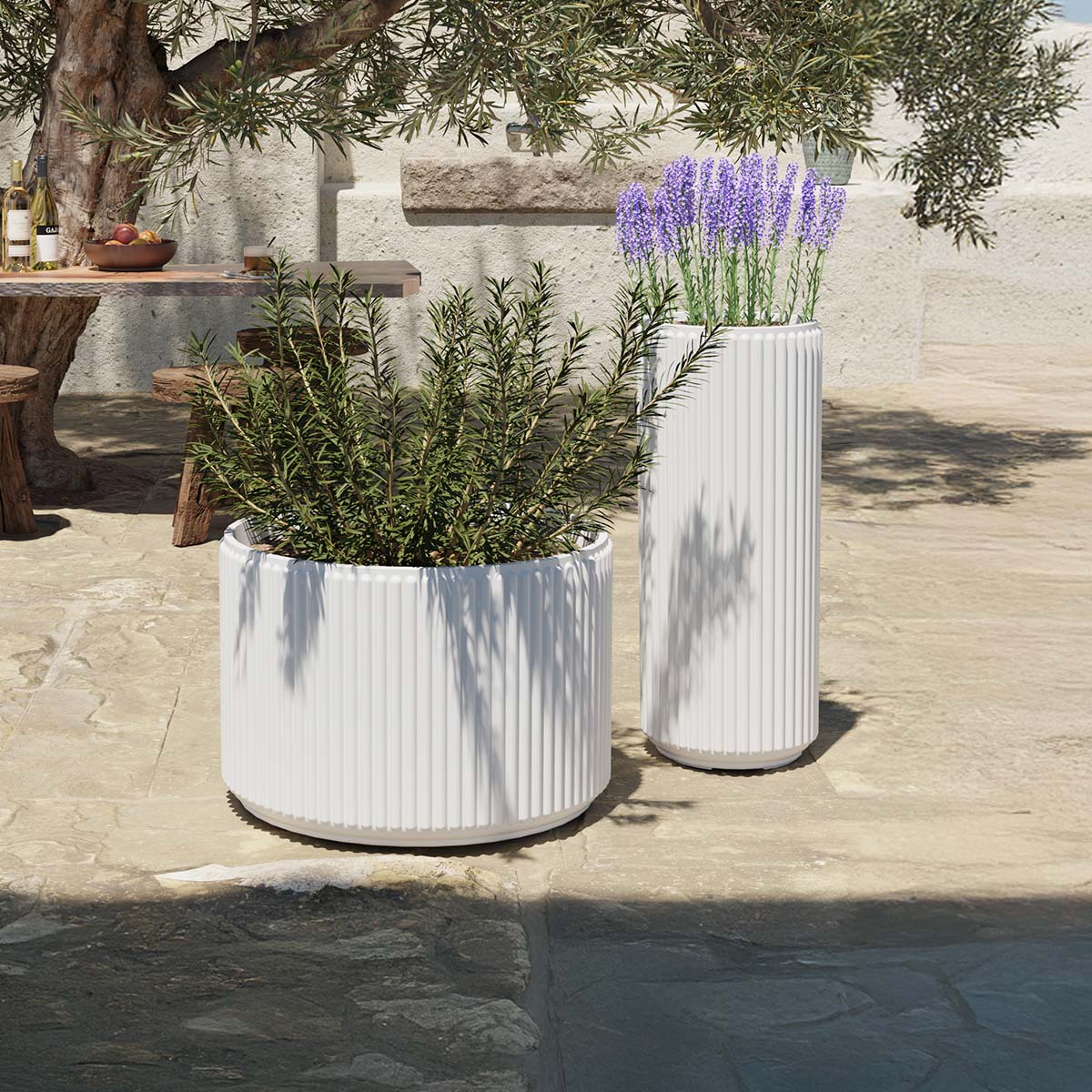 POT DE FLEURS ROND MARANTA 30 x 40 - Image 9