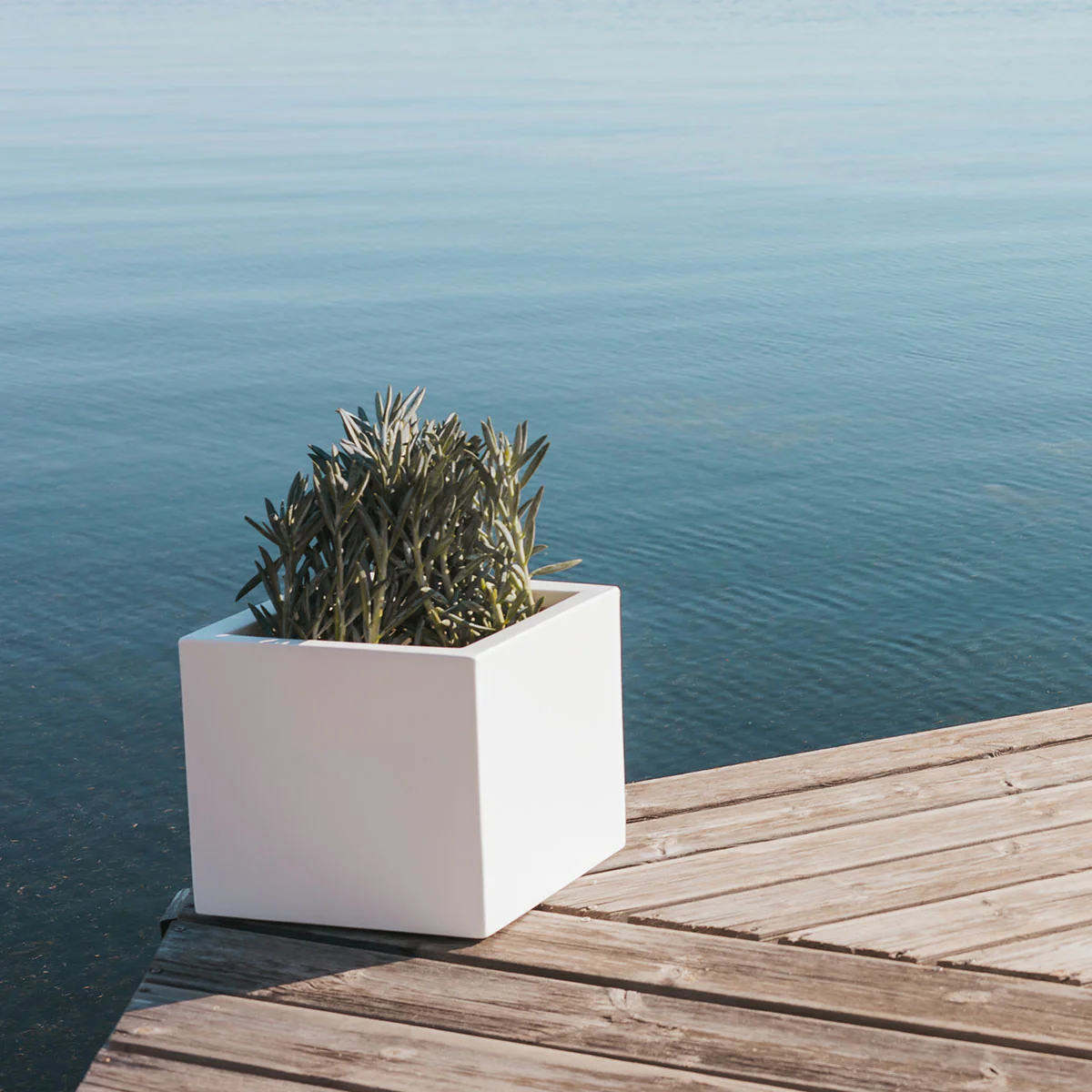 POT DE FLEURS CARRÉ NARCISO 35