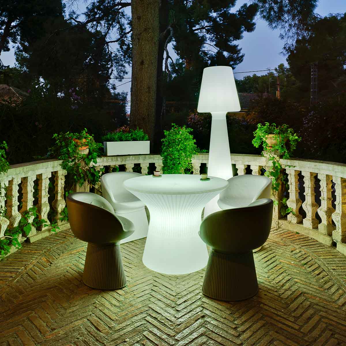 TABLE BASSE CAPRI 75 AVEC LUMIÈRE / SANS LUMIÈRE - Image 4