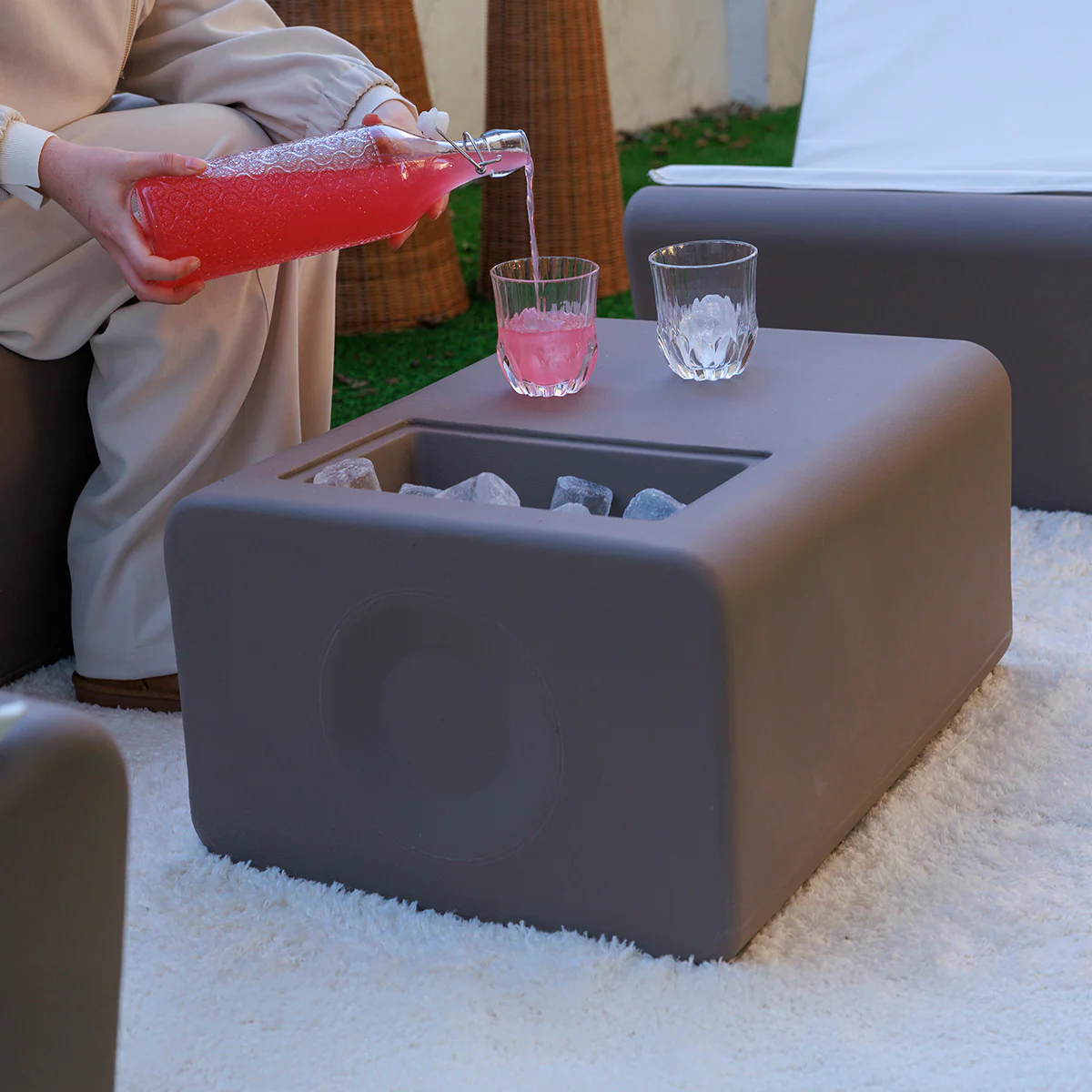 TABLE BASSE TARIDA TAB SANS LUMIÈRE / HAUT-PARLEUR / AVEC LUMIÈRE - Image 8