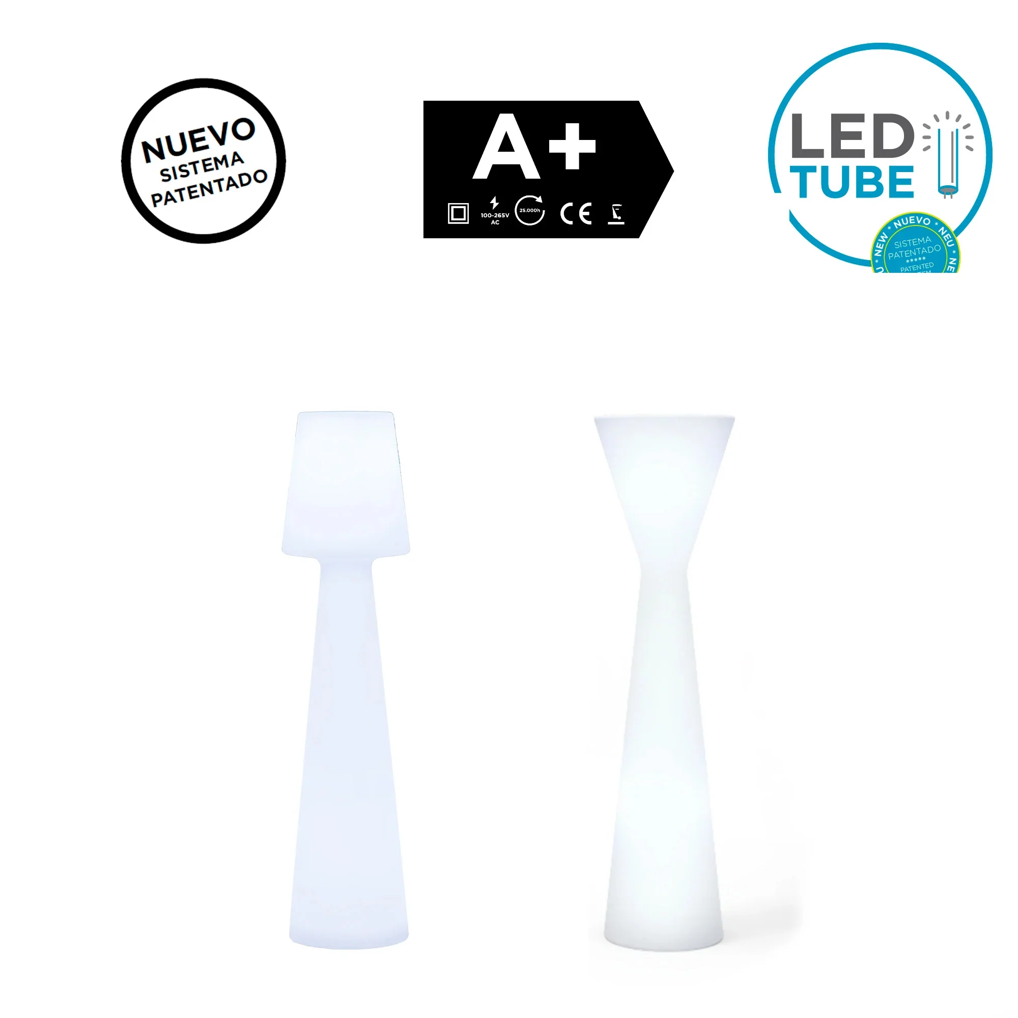 TUBE LED POUR PRODUITS "CÂBLES" NEWGARDEN 3000K/6500K 220V - Image 2